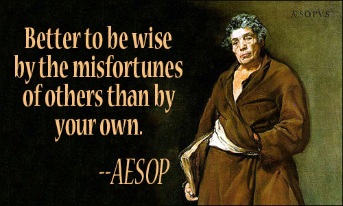 Aesop quote