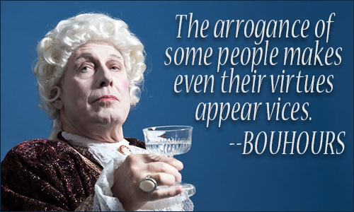 Arrogance quote