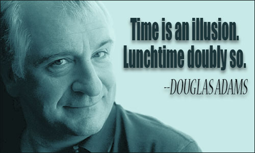 Douglas Adams quote