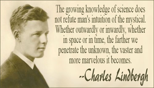 Charles Lindbergh quote