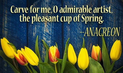 Spring quote